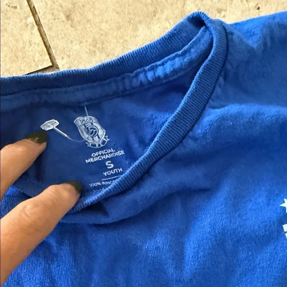 Blue Kids Shirt with Number 10 MESSI - Size Small T Shirt